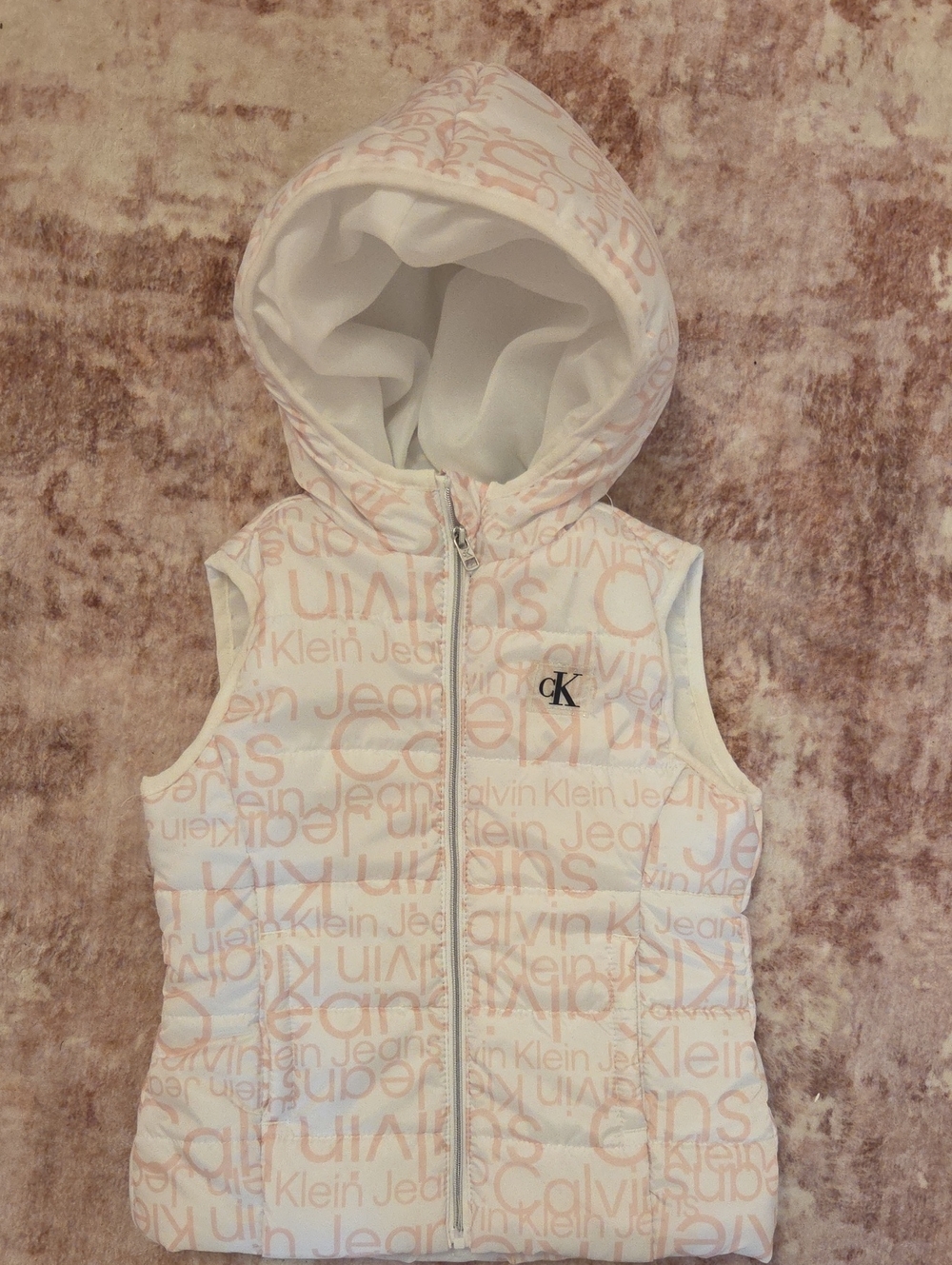 Toddler girl Hooded Puffer Vest